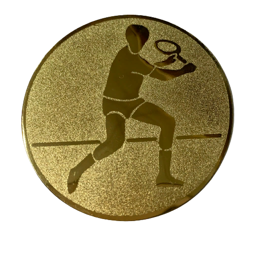 Вставки для медалей и кубков, Серия B-A43 Большой теннис 