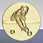 Вставки для медалей и кубков, Серия B147 бильярд