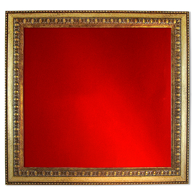 Тарелки, Серия 0743-43 Рамка для тарелки. Красный