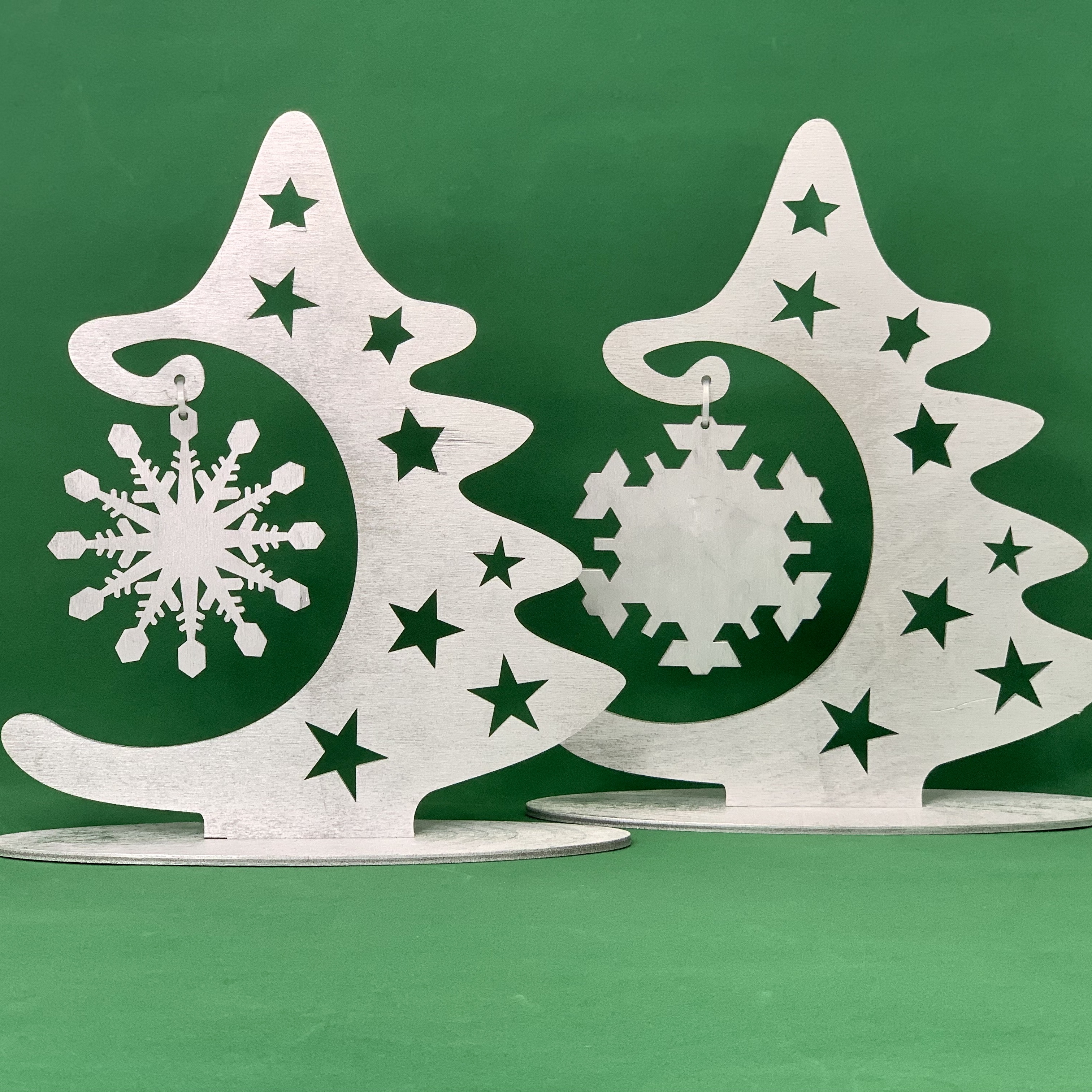 Награды из дерева, Серия Новогодняя елка 3 с снежинкой